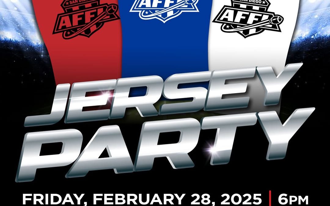 SDAFFL Jersey Party